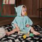 Poncho Les Petits Félins - Coton 450g/m²