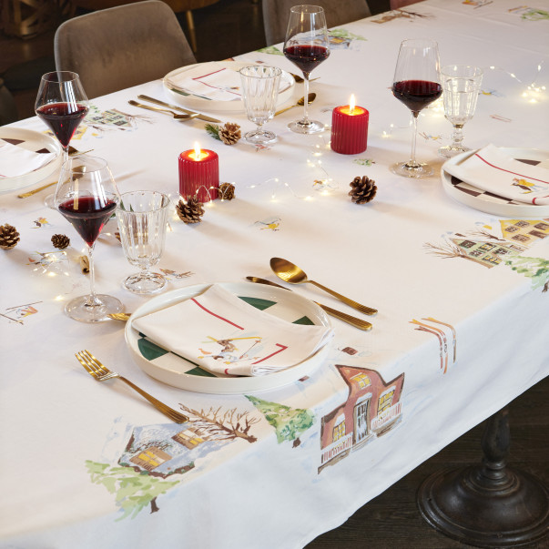 Linge de table Happy Winter - 100% coton