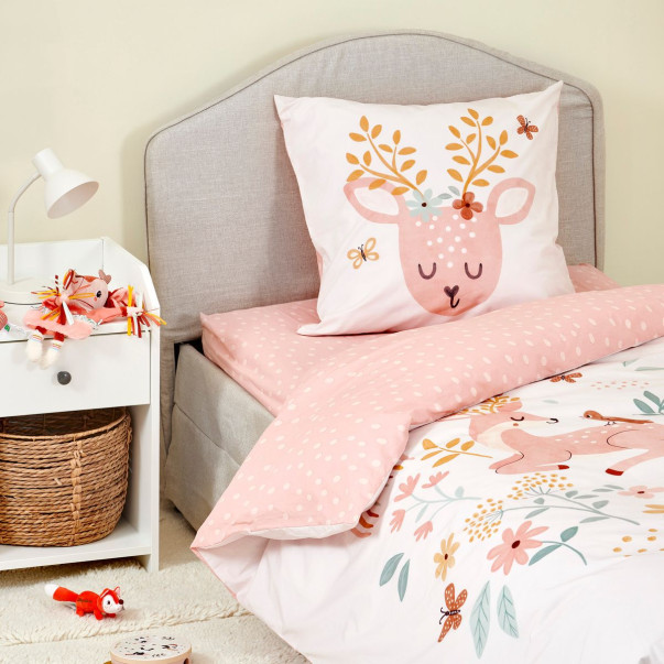 Drap housse Nature Enchantée -...