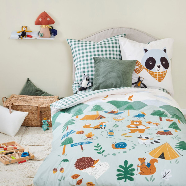 Housse de couette Les Louveteaux -...
