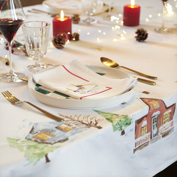 Chemin de table Happy Winter - 100%...