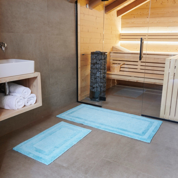 Zephyr reversible bath mat - 2400g/m²...