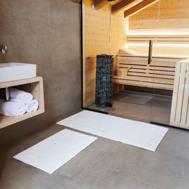 Zephyr reversible bath mat - 2400g/m²...