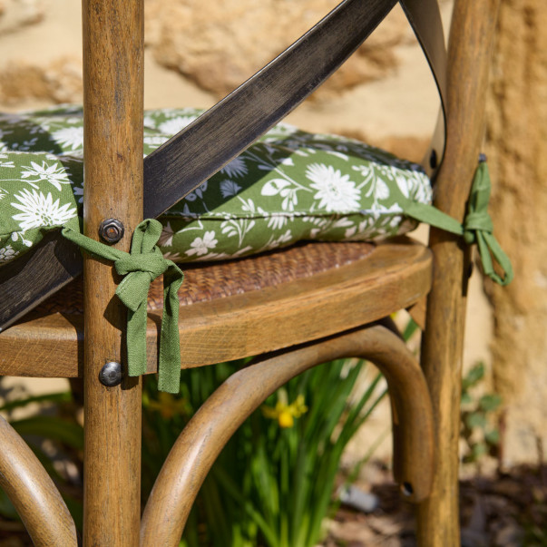 Galette de chaise Sous l’Olivier –...