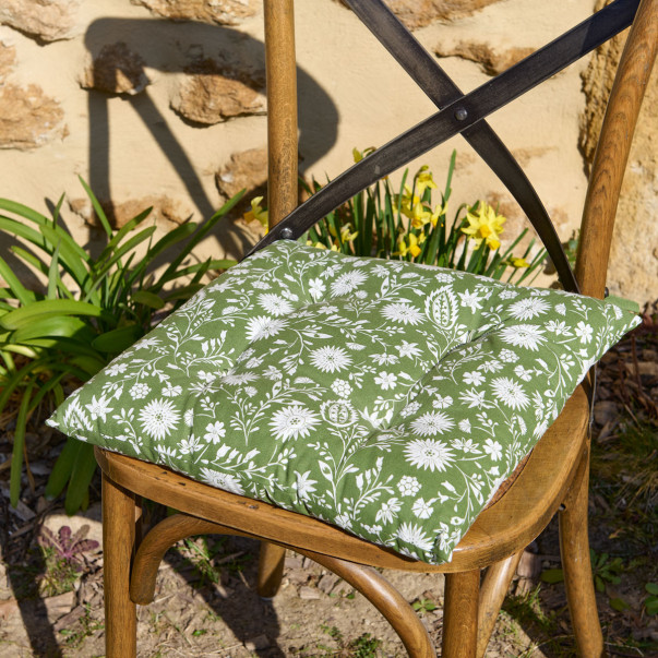 Galette de chaise Sous l’Olivier –...