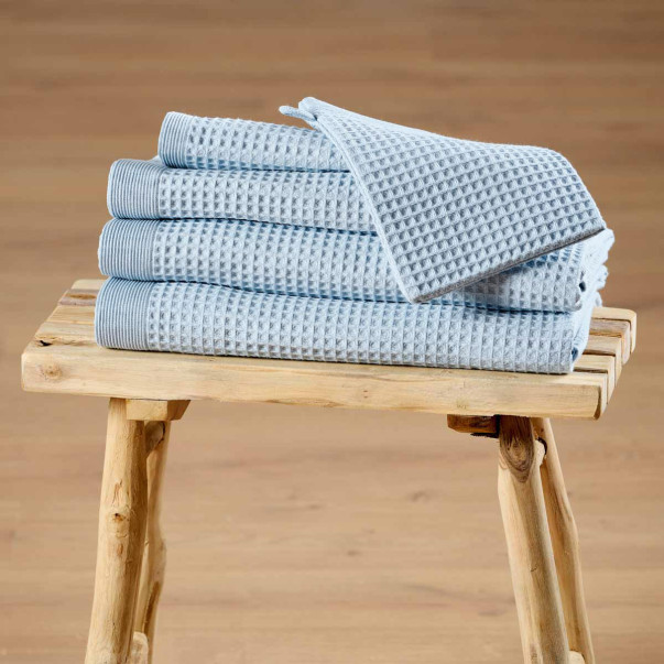 Linge de bain Nid d’abeille 300 g/m²...