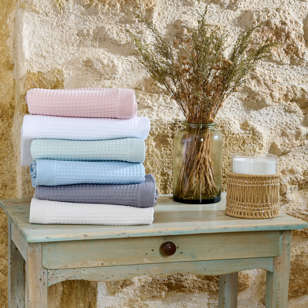Linge de bain - Nid d'abeille - 300g/m²