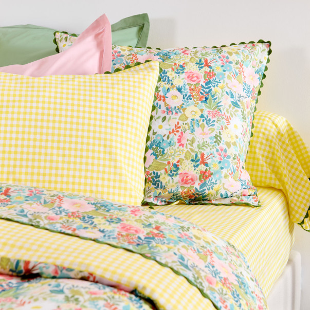 Taie d'oreiller Lili - Percale de coton