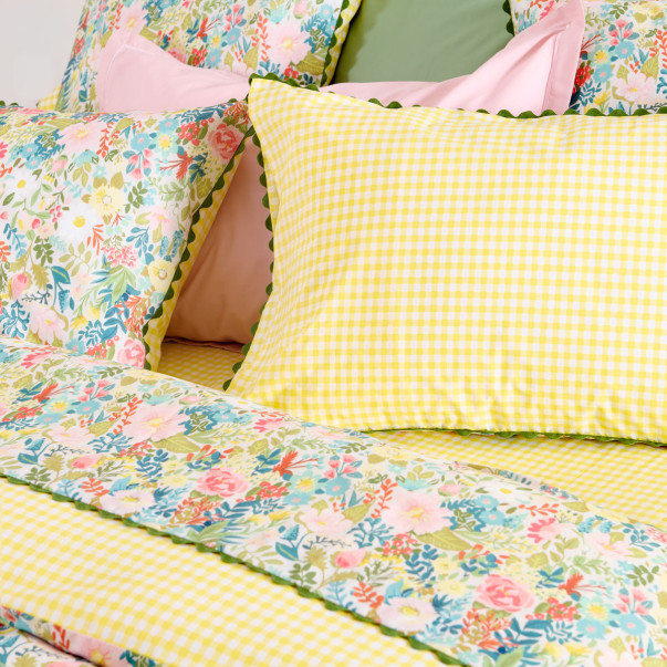 Taie d'oreiller Lili - Percale de coton