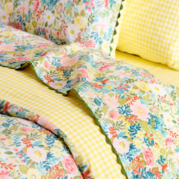 Drap plat Lili - Percale de coton