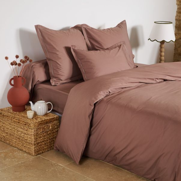 Parure Unie - Percale de coton